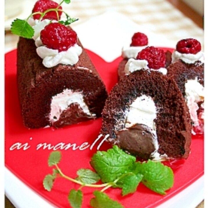 甘酸っぱい 生チョコとラズベリーのケーキ レシピ 作り方 By Mane11 楽天レシピ